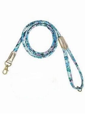 Lilly Pulitzer ‘Barking Up the Palm Tree’ Dog Leash with Gold Hardware